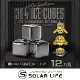 索樂生活 Solarlife 304不鏽鋼冰塊一盒12入+收納盒+防滑矽膠夾.環保冰塊 不銹鋼冰球 威士忌冰塊 冰磚冰石