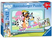 Ravensburger - Fun with Bluey 2 x12 Piece Puzzles