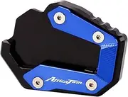 jiningqiuguodianzi Motorcycle Foot Kickstand Side Stand Enlarge Extension Compatible with CRF1100 L Twin Adventure Sports 2019-2023(Blue)