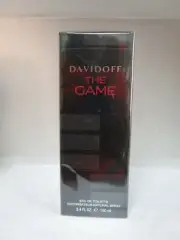 DAVIDOFF THE GAME BY DAVIDOFF EAU DE TOILETTE SPRAY 3.4 oz/100 ml NIB MEN