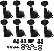 SUPVOX Acoustic Guitar Tuning Pegs Guitar Pegs Tuning Machine Guitar Tuners Guitar Tuning Keys Black Guitar Ukulele Tuner 6r Tuners Locking Acoustic Guitar Tuner 8r Electric Guitar Tool