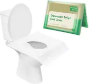 Sawanork Toilet Seat Covers Disposable, Disposable Flushable Paper Toilet Sea...