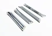 S/S Door Sill Scuff Kick Plate Carbon Fibre Protector for Mazda 3 BP Sedan 19-23 (for: Mazda)