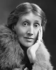 Virginia Woolf 8"x10" Photograph Print 8x10 English writer
