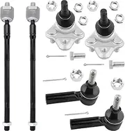 BOXI Front Ball Joints + Inner Outer Tie Rods Kit Fit for BXM600330110-6