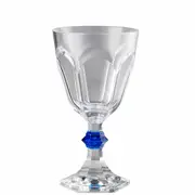 Mario Luca Giusti Rolling Stones Wine Glasses Blue Set of 5