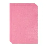 5 Sheets 2mm Glitter Foam Sparkle Sheet EVA Paper, Watermelon Red