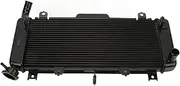 XTevu Radiator Cooler, Water Tank Cooling Assembly Compatible with Ninja 650 Z650 ER650 2017‑2022, Motorcycle Heat Exchanger, Engine Cooling System Parts