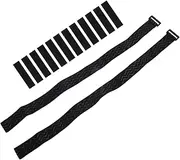 BESPORTBLE 2pcs Boots Anti-tube Artifact Boot Stay-up Straps Boot Fall-off Prevention Hook and Loop Straps for Boots Non-slip Straps for Shoes Adjustable Boot Belts Hooks Black Polyester Yarn