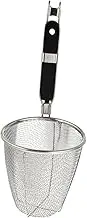 HOLIDYOYO High-Side Colander Long Handle Wire Mesh Noodle Sieve Pasta Basket Easy to Use and Clean
