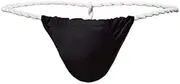 [Silldedr] Elastic Nylon Thong Briefs for Men - Lightweight and See-Through, Ice Silk Sumo Pants, Solid Color Design