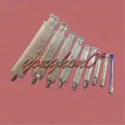 Glass Syringe Luer Lock Head Reusable Glass Injector Syringe From 1ml to 100ml