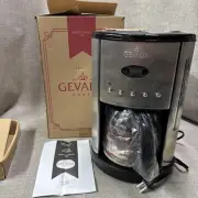 Gevalia Kaffe 12 Cup Automatic Coffee Maker CM500 G70 Black & Stainless New