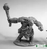 Reaper 77455: OGRE SMASHER Dark Heaven Bones Plastic Miniature