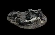 Warhammer 30k / 40k Painted Army Forge World Terrain Conversion.