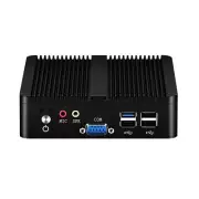 J1900 4-Core Embedded Micro Computer Industrial Mini PC 8G RAM + 128G SSD