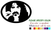 Frank Zappa Adhesive Vinyl Decal Sticker Car Truck Window Bumper Laptop JDM 12"