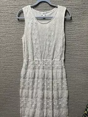 Cato Dress Plus Sz 14/16 NWT Sleeveless Lace Lines Cottagecore Fairy Core