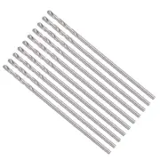 Drill Bit, 1mm Cutting Diameter, 4241 118° Uncoated Maintenance, 10-Pieces