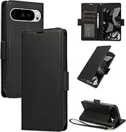 [Procarcasa] for Google Pixel 7 Pro Wallet Case,for Pixel 7 Pro 5G Case[6.7 inch] PU Leather Flip Folio Cover with Card Holders Stand Feature Magnetic Clourse Protective Cover-Black