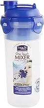 Lock&Lock 16-Fluid Ounce One Touch Round Food Container with Mixer, Tall, 1.9-Cup