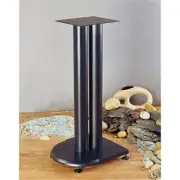 VTI Manufacturing UF19 19 in. H- Iron Center Channel Speaker Stand - Black