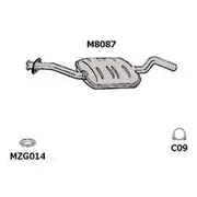 Redback Mufflers Bolt-On to suit 200 W123 Mid Muffler - M8087