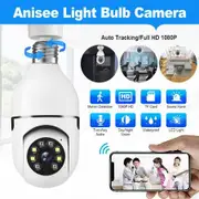 WiFi IP Camera Wireless Spy Home Security CCTV Surveillance System E27 Light Bulb Outdoor PTZ IR Night Vision 2 Way Audio Full HD 1080P 2MP