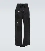 [Dolce & Gabbana] Dolce & Gabbana Logo tag jersey jogging pants UK 32 black