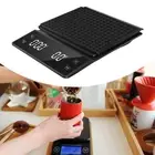 Coffee Scale with Timer Kitchen Scale (3 Unit) Coffee Bean Weighing Scale for