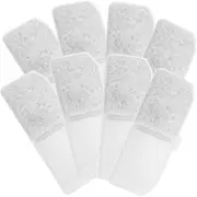 EXAOMBLE 8Pcs Replacement Filters for Pet Water Fountain Activated Carbon Water Dispenser Filters Fine Filtration for Cats and Dogs
