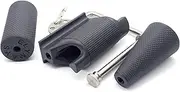 Arm Wrestling Handle Set of 3 – Grip Strength Trainer with Metal Mount, 3 Attachments for Wrist, Forearm, and Finger Strengthening