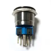 Blue Power Switch Button Accessories For Expobar 8301 Carat Coffee Machine