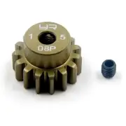 Yeah Racing- Tamiya 15T Pinion Gear 0.8 module for Hotshot, Wild One, Boomerang
