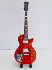 Miniature Guitar Gibson Slash Snakepit Les Paul Standard Replica forDisplay Only