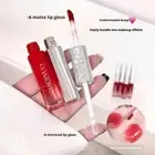Colorful Double-Head Lip Glaze Lip Mud Lip Glaze Two-in-One Mirror UK and K0Z8