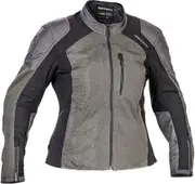 Halvarssons Arvika, textile jacket women , color: Black/Grey , size: 40