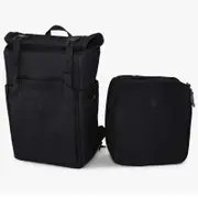 Langly Weekender Backpack with Cube - Black
