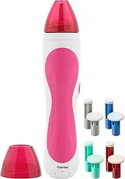 PMD Personal Microderm Pro - At-Home Microdermabrasion Machine with Kit for Face & Body - Exfoliating Crystals and Vacuum Suction for Fresh and Radiant Skin - High & Low Speed Options