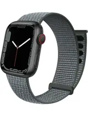 Woven Nylon Band Apple Watch Sport Loop Series 6/5/4/3/2/1/SE 42mm Storm Gray