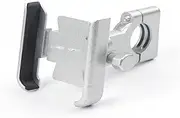 Motorcycle Navigation Bracket Motorcycle Mobile Phone Holder Navigator Rearview Mirror Handlebar Bracket for Benelli for Leoncino 500 Phone Mount (Color : Silver Handlebar)
