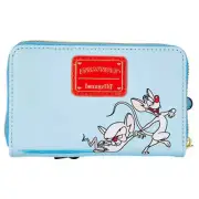 Animaniacs WB Tower Faux Leather Officially Licensed Zip Purse (15x08 cm)