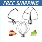 Efficient 3-Piece Kitchen Mixer Attachment Set for 4.5QT Tilt-Head Stand Mixers