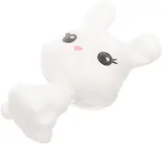 Abaodam Rabbit Figurine Micro Landscape Ornament Cute Bunny Model for Home Decor Realistic Details for Garden Scenes and Role Play