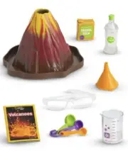 AMERICAN GIRL VOLCANO LAB SET NEW IN BOX IMPERFECT BOX FREE SHIPPING