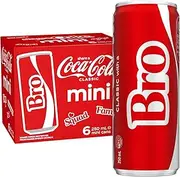 [Coca-Cola] Classic Soft Drink Mini Can Multipack 6 x 250 ml