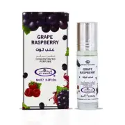 Al-Rehab Grape Raspberry Arabian Perfume Oils for Women 6ML (0.2 OZ) Fragrance