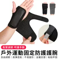 在飛比找PChome24h購物優惠-YUNMI 運動健身護手腕 透氣加壓手腕護帶 可調節腕部護具