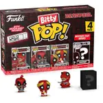 【FUNKO】BITTY POP: DEADPOOL 死侍 死特龍 4PK(款式隨機出貨)