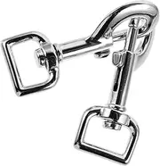 ORFOFE Metal Dog Leash Snap Clasps Double Ended Snaps Hooks Zinc Alloy Pet Restraint Connectors